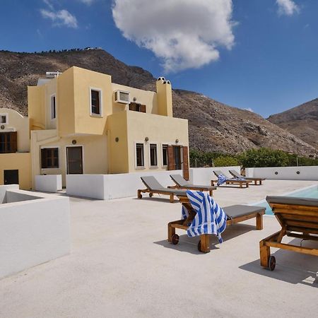 Private Villa Evgenia With Swimming Pool Perissa  Dış mekan fotoğraf